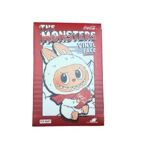 Authentic NWT/Unopened POP MART The Monsters Coca-Cola Vinyl Face Blind Box